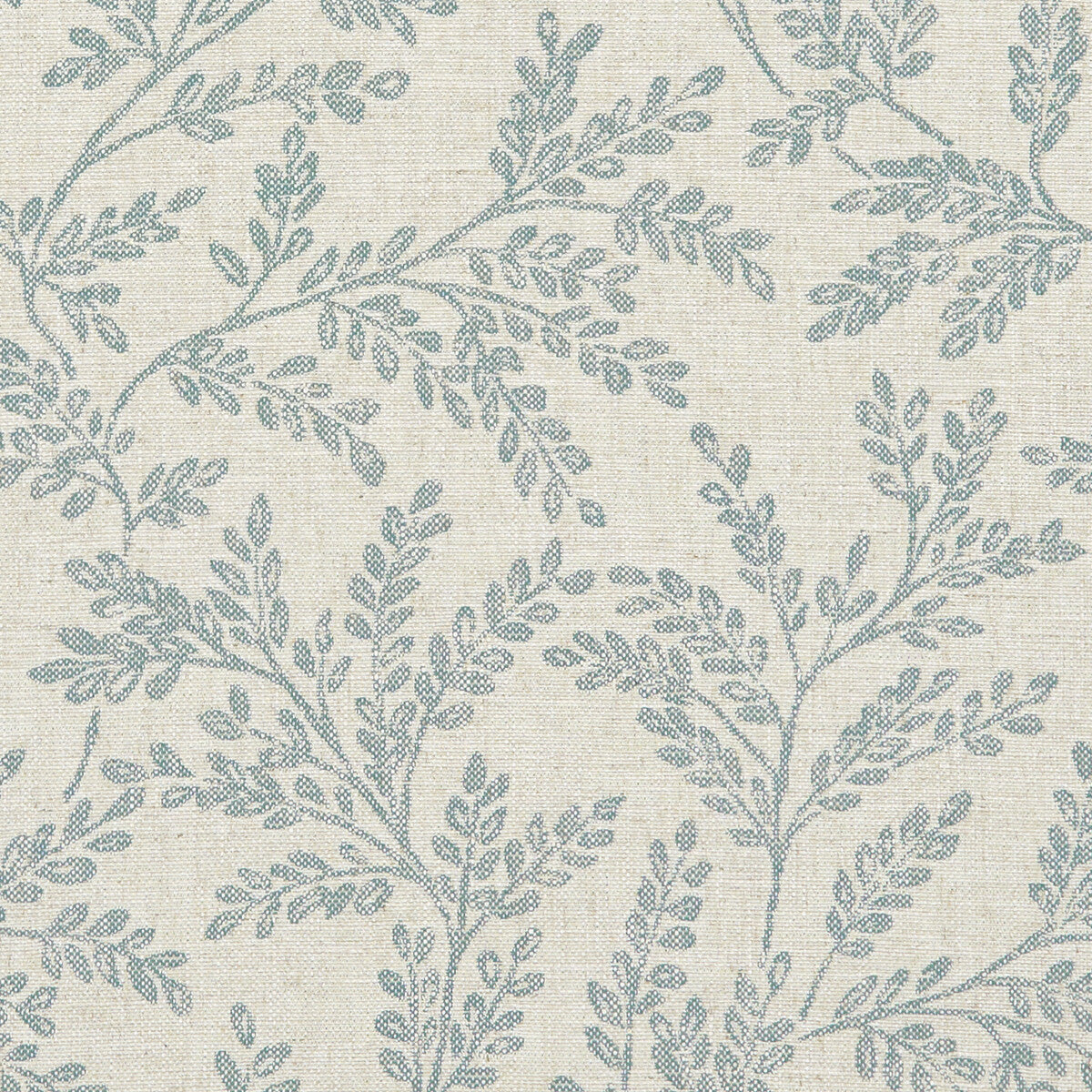 CLARKE AND CLARKE F1179/09.CAC.0 FERNDOWN TEAL Fabric - Eade's Wallpaper