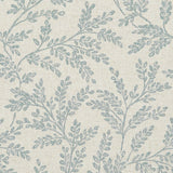 CLARKE AND CLARKE F1179/09.CAC.0 FERNDOWN TEAL Fabric - Eade's Wallpaper