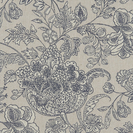 CLARKE AND CLARKE F1181/04.CAC.0 WOODSFORD DENIM Fabric - Eade's Wallpaper
