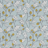 CLARKE AND CLARKE F1182/01.CAC.0 ACORN TRAIL DUCKEGG Fabric - Eade's Wallpaper