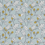 CLARKE AND CLARKE F1182/01.CAC.0 ACORN TRAIL DUCKEGG Fabric - Eade's Wallpaper