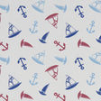 CLARKE AND CLARKE F1183/01.CAC.0 AHOY MARINE Fabric - Eade's Wallpaper