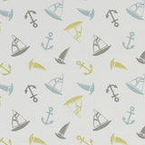 CLARKE AND CLARKE F1183/02.CAC.0 AHOY MINERAL Fabric - Eade's Wallpaper