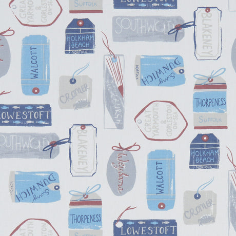 CLARKE AND CLARKE F1186/01.CAC.0 EXPLORER MARINE Fabric - Eade's Wallpaper