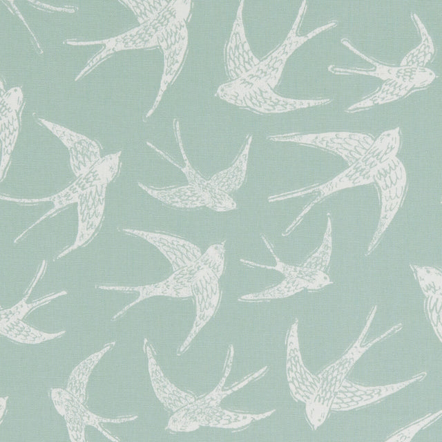 CLARKE AND CLARKE F1187/03.CAC.0 FLY AWAY MINERAL Fabric - Eade's Wallpaper