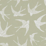 CLARKE AND CLARKE F1187/05.CAC.0 FLY AWAY SAGE Fabric - Eade's Wallpaper