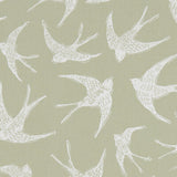CLARKE AND CLARKE F1187/05.CAC.0 FLY AWAY SAGE Fabric - Eade's Wallpaper
