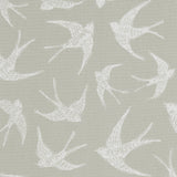 CLARKE AND CLARKE F1187/07.CAC.0 FLY AWAY TAUPE Fabric - Eade's Wallpaper