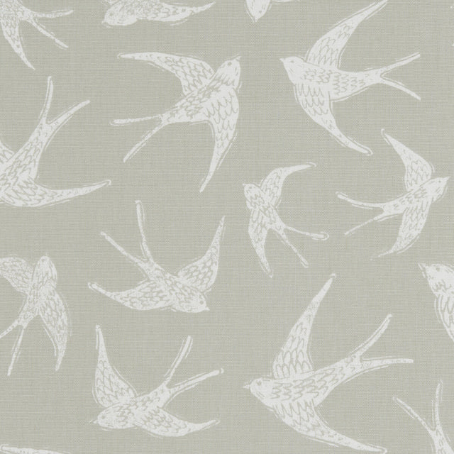 CLARKE AND CLARKE F1187/07.CAC.0 FLY AWAY TAUPE Fabric - Eade's Wallpaper