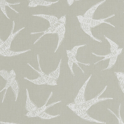 CLARKE AND CLARKE F1187/07.CAC.0 FLY AWAY TAUPE Fabric - Eade's Wallpaper