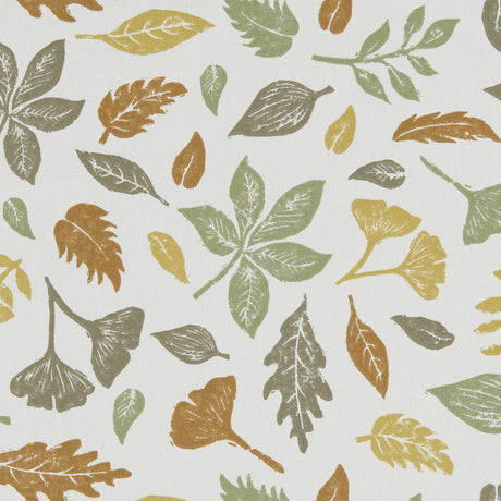 CLARKE AND CLARKE F1188/01.CAC.0 HAWTHORN AUTUMN Fabric - Eade's Wallpaper