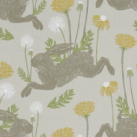 CLARKE AND CLARKE F1190/01.CAC.0 MARCH HARE LINEN Fabric - Eade's Wallpaper