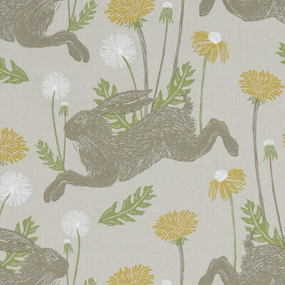 CLARKE AND CLARKE F1190/01.CAC.0 MARCH HARE LINEN Fabric - Eade's Wallpaper