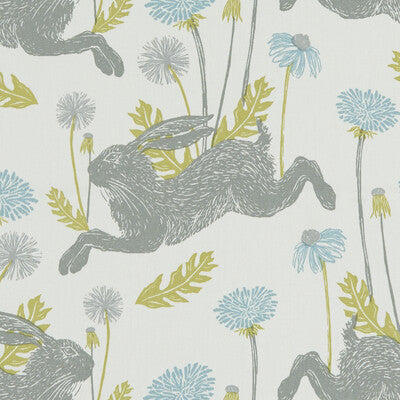 CLARKE AND CLARKE F1190/02.CAC.0 MARCH HARE MINERAL Fabric - Eade's Wallpaper