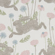 CLARKE AND CLARKE F1190/03.CAC.0 MARCH HARE PASTEL Fabric - Eade's Wallpaper