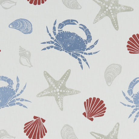 CLARKE AND CLARKE F1191/01.CAC.0 OFFSHORE MARINE Fabric - Eade's Wallpaper