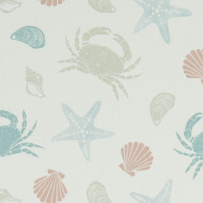 CLARKE AND CLARKE F1191/03.CAC.0 OFFSHORE PASTEL Fabric - Eade's Wallpaper