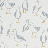 CLARKE AND CLARKE F1192/02.CAC.0 LARIDAE NATURAL Fabric - Eade's Wallpaper