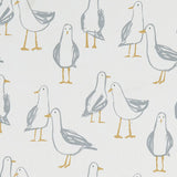 CLARKE AND CLARKE F1192/02.CAC.0 LARIDAE NATURAL Fabric - Eade's Wallpaper