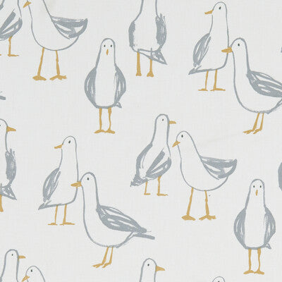CLARKE AND CLARKE F1192/02.CAC.0 LARIDAE NATURAL Fabric - Eade's Wallpaper