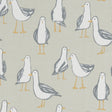 CLARKE AND CLARKE F1192/03.CAC.0 LARIDAE TAUPE Fabric - Eade's Wallpaper