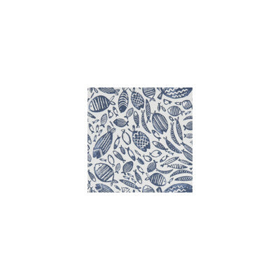 CLARKE AND CLARKE F1194/03.CAC.0 TRAWLER NAVY Fabric - Eade's Wallpaper