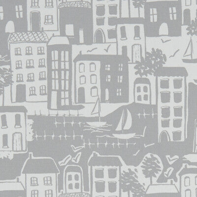 CLARKE AND CLARKE F1196/02.CAC.0 WATERSIDE GREY Fabric - Eade's Wallpaper