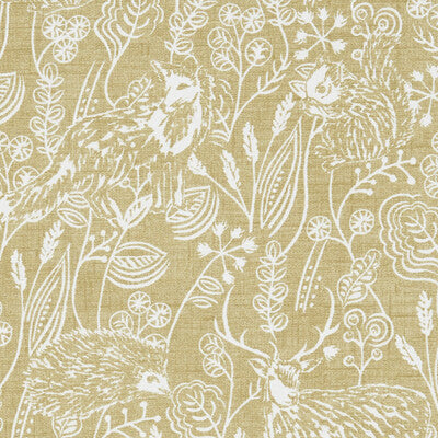 CLARKE AND CLARKE F1197/02.CAC.0 WESTLETON OCHRE Fabric - Eade's Wallpaper