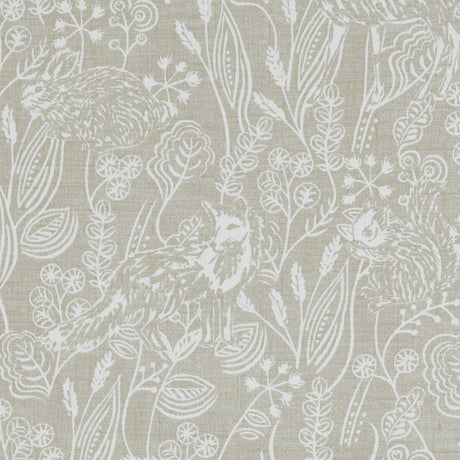 CLARKE AND CLARKE F1197/04.CAC.0 WESTLETON TAUPE Fabric - Eade's Wallpaper