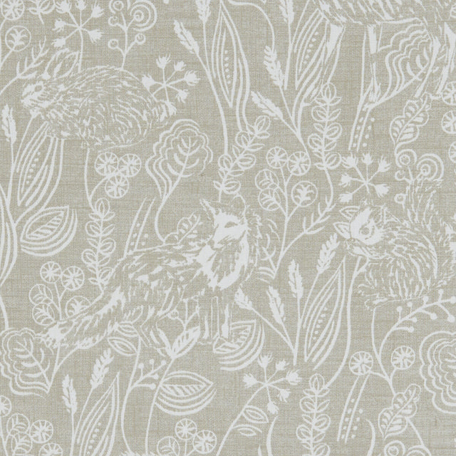 CLARKE AND CLARKE F1197/04.CAC.0 WESTLETON TAUPE Fabric - Eade's Wallpaper