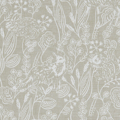 CLARKE AND CLARKE F1197/04.CAC.0 WESTLETON TAUPE Fabric - Eade's Wallpaper