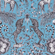 CLARKE AND CLARKE F1210/01.CAC.0 KRUGER VELVET TEAL Fabric - Eade's Wallpaper