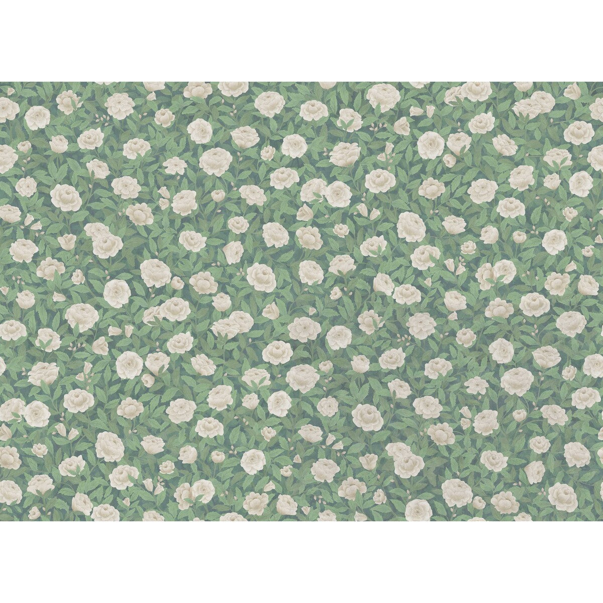 COLE & SON F121/2010.CS.0 IDYLL ROSES LINEN EAUDENIL Fabric - Eade's Wallpaper