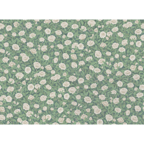 COLE & SON F121/2010.CS.0 IDYLL ROSES LINEN EAUDENIL Fabric - Eade's Wallpaper