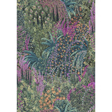 COLE & SON F121/3017.CS.0 CASCADE VELVET TEAL Fabric - Eade's Wallpaper