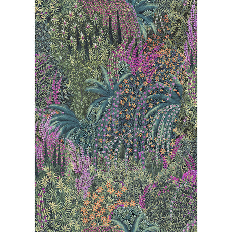 COLE & SON F121/3017.CS.0 CASCADE VELVET TEAL Fabric - Eade's Wallpaper