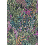 COLE & SON F121/3017.CS.0 CASCADE VELVET TEAL Fabric - Eade's Wallpaper