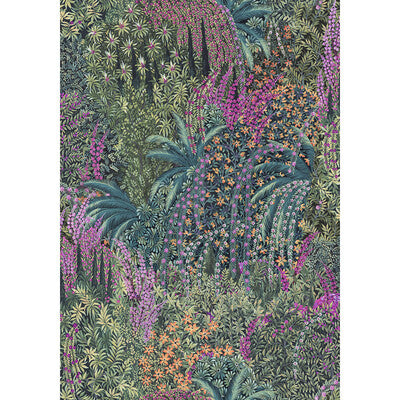 COLE & SON F121/3017.CS.0 CASCADE VELVET TEAL Fabric - Eade's Wallpaper