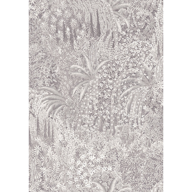 COLE & SON F121/3019.CS.0 CASCADE VELVET PLATINUM Fabric - Eade's Wallpaper