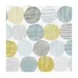 CLARKE AND CLARKE F1235/02.CAC.0 STEPPING STONES MINERAL Fabric - Eade's Wallpaper