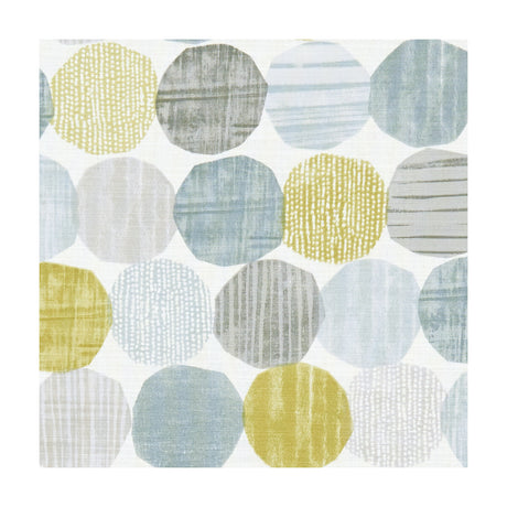 CLARKE AND CLARKE F1235/02.CAC.0 STEPPING STONES MINERAL Fabric - Eade's Wallpaper