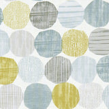 CLARKE AND CLARKE F1235/02.CAC.0 STEPPING STONES MINERAL Fabric - Eade's Wallpaper