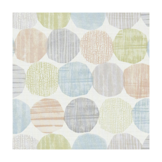 CLARKE AND CLARKE F1235/04.CAC.0 STEPPING STONES PASTEL Fabric - Eade's Wallpaper