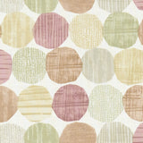 CLARKE AND CLARKE F1235/05.CAC.0 STEPPING STONES SPICE Fabric - Eade's Wallpaper