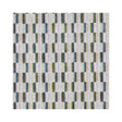 CLARKE AND CLARKE F1240/05.CAC.0 CUBIS PEACOCK Fabric - Eade's Wallpaper