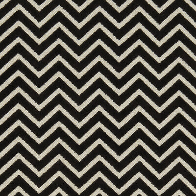 CLARKE AND CLARKE F1243/04.CAC.0 PRISMA EBONY Fabric - Eade's Wallpaper