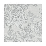 CLARKE AND CLARKE F1245/07.CAC.0 HOLLYHURST SILVER Fabric - Eade's Wallpaper