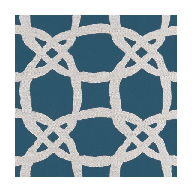 CLARKE AND CLARKE F1247/02.CAC.0 FASCINO KINGFISHER Fabric - Eade's Wallpaper