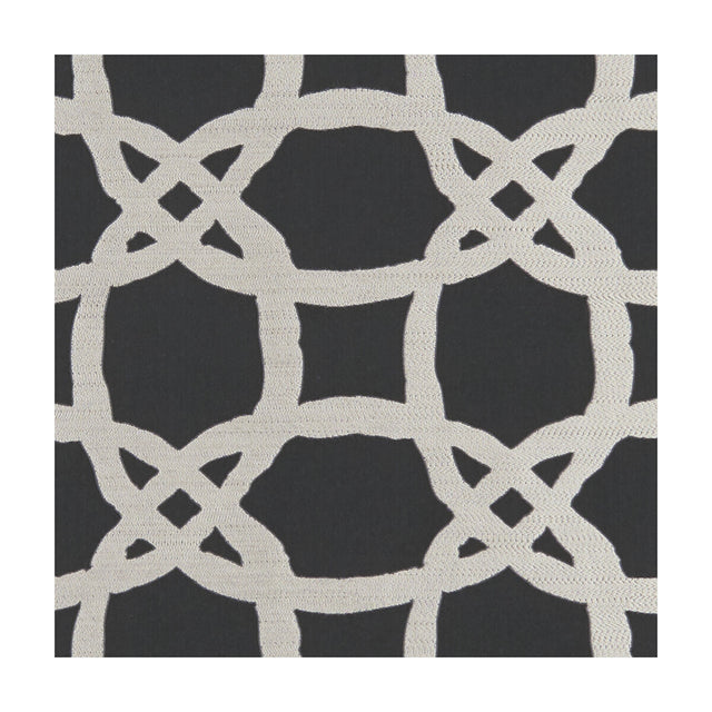 CLARKE AND CLARKE F1247/05.CAC.0 FASCINO NERO Fabric - Eade's Wallpaper