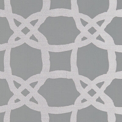CLARKE AND CLARKE F1247/07.CAC.0 FASCINO PEWTER Fabric - Eade's Wallpaper